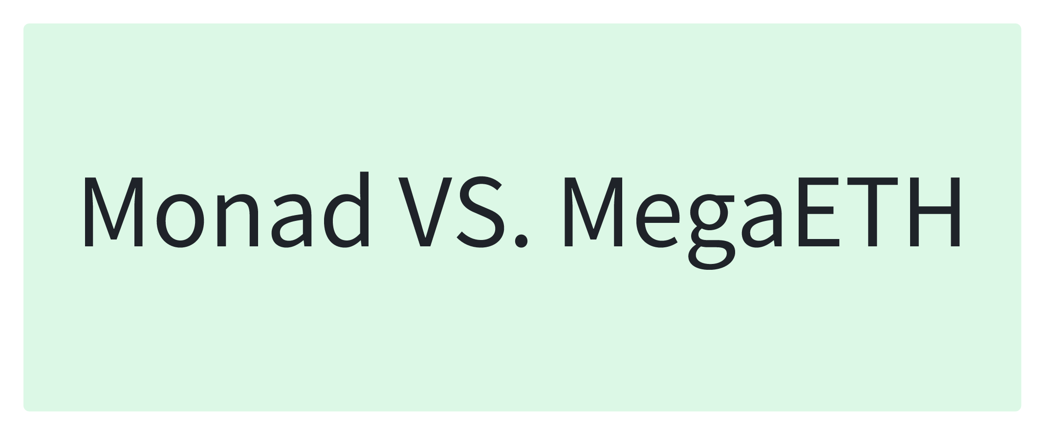 Featured image of post Monad VS MegaETH-Bankless Episode and Debate